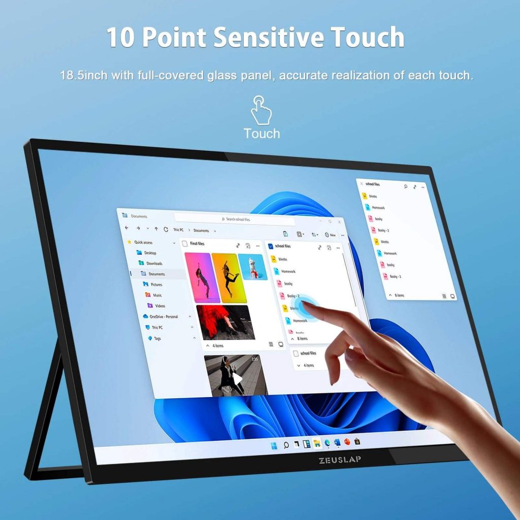 Buy Zeuslap Z T Touch Screen Portable Monitor Hz Srgb